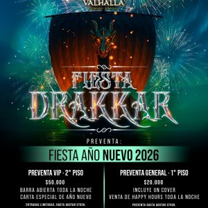 Fiesta Drakkar - Preventa N°1 Primer Piso