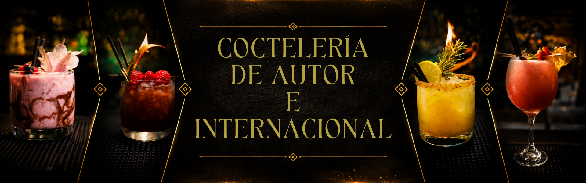Cocteleria de autor e internacional